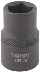 Douille 5 pans 14mm 1/2 CrV pour étrier de frein - OM 0187 - CLAS Equipements