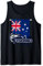 Flagge Australien - Angeln in Australien - Australien Angeln Tank Top