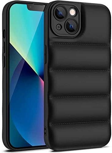MXBXLG Luxury Down Jacket Design Phone Case For iPhone 13 12 11 Pro XS Max X XS XR 7 8 Puls The Puffer Candy Color Silicone Cover,T6,For iPhone 11