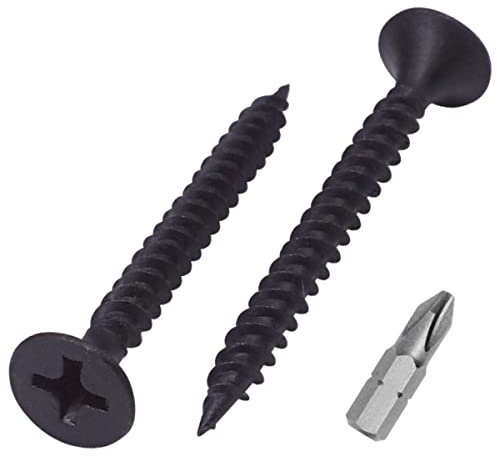 SKIR'CO Lot de 1000 vis pour cloison sèche, finition phosphatée 3,5 x 35 mm, filetage fin, tête trompette Phillips