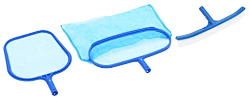Accessoires pour piscine et spa - Kit d'entretien de piscine et spa - 3 pièces