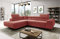 MODERNO Astorp Ecksofa Links mit Schlaffunktion Bettzeugbehälter, Eckcouch Schlafsofa Wohnzimmer Schlafzimmer, Möbel Sofas & Couches, Sofa Schlafcouch Couch Cord Rosa 73x277x203cm