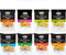 8 x 85g Assorted Plantain Banana Gluten Free Chips (1 each of Paprika, No Salt, Green Banana, Green Plantain, Sweet Chilli, Lime, Chilli, Sweet)