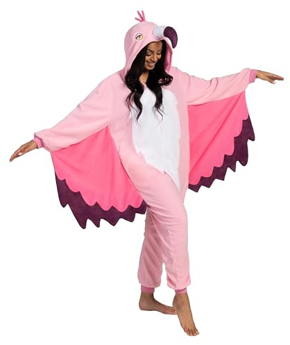 Spooktacular Creations Women Shark Pajama Plush Costume with Hat Tail for Dress Up Role Play Party Halloween Costume-L
