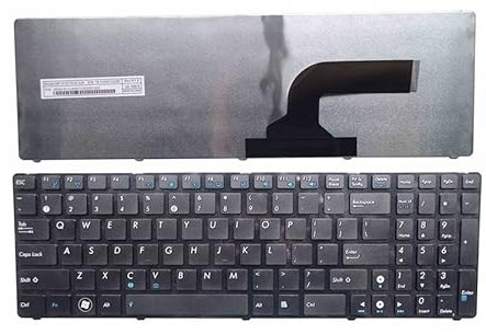 YANHAO Nosotros for ASUS G72 X53 X54H k53 A53 A52J K52N G51V G53 N53T X55VD N73S N73J P53S X75V B53J UL50 Teclado de computadora portátil en inglés [Fácil de Instalar]