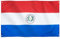 Runesol Bandera de Paraguay, 91x152cm, 3ft x 5ft, 4 Ojales, Ojal en Cada Esquina, Bandera de Paragua, República de Paragua, Bandera Paraguaya, Banderas Premium, Interior,Día de los Héroes