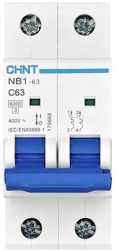 Chint 179657 NB1-63 2P C13 6kA DB Leitungsschutzschalter 2polig 13 A 240 V, 415 V