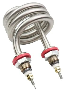 Heating Element 220V 2.5KW Electric Spiral Heating Element SUS304 M16 Screw In Type Immersion Water Heater For Distilling/Brewing Water Tank