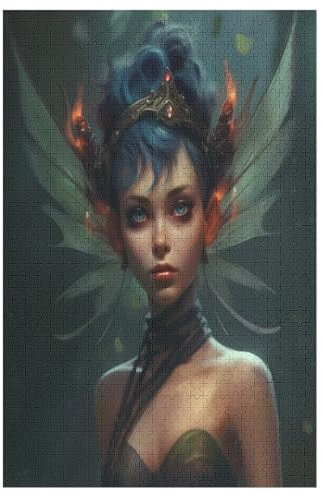 Pixie - 1000 Teile Puzzle – - Hochauflösendes - Gelegenheitsspiel – 1000 Teile Holzpuzzle 1000 PCS