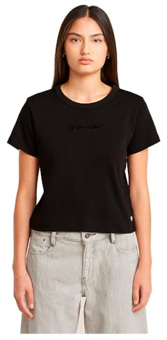 G-Star Damen G-Script Baby Brother Regular Tee T-Shirt
