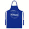 multifanshop Grillschürze - Schalke - Meine Fankurve - Druck weiß - Schürze Größe one size blau