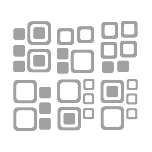 SIRLOMU 24 pièces autocollants antidérapants pour baignoire/douche, tapis antidérapant autocollant (clair)