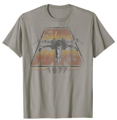 Star Wars X-Wing 1977 Vintage Retro Graphic Tee T-Shirt