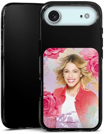 Silikon Hülle kompatibel mit Apple iPhone Air Case schwarz Handyhülle Violetta Disney Offizielles Lizenzprodukt