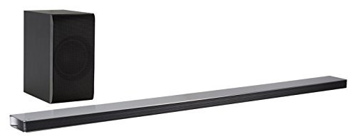 LG SJ8 4.1 Soundbar (300 W, Wireless Subwoofer, Bluetooth) Black