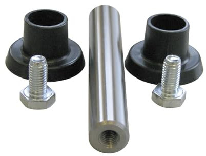 dörner + helmer 483034 Axe Accessoires Haemmerlin et LIMEX Brouette, taux de Kit de fixation pour roue, 8 pièces, argent