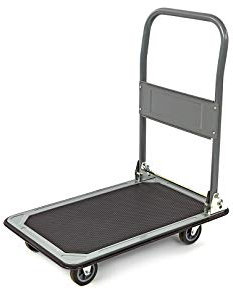 HBM 150 Kilo klappbarer Transportwagen, Transportkarre mit Bremse