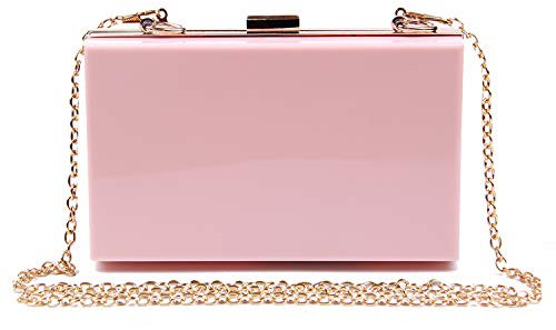 EVEOUT Pochette da sera trasparenti Pochette da donna in acrilico alla moda