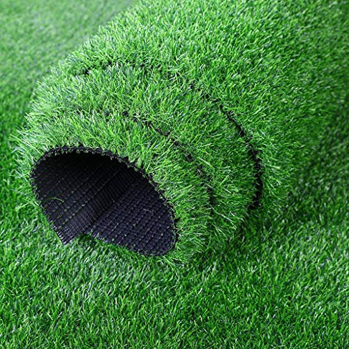Kunstrasen Turf, Realistisch Thick Synthetic Fälschungs-Matte for im Freien Garten-Landschaft Hund Teppich Faux Turf Benutzerdefinierte Größe (Size : 79x118in)