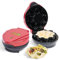 Taco Tuesday - Tazón de tortilla para cuencos de tacos horneados, tostadas, ensaladas, salsas, aperitivos y postres, tortillas de 8 a 10 pulgadas, color rojo