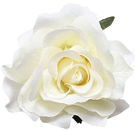 Onsinic Rose Coiffure Fleur Pin Up Fleur Broche Fleur Pince pour Dame Mariée Mariage Fête De Plage