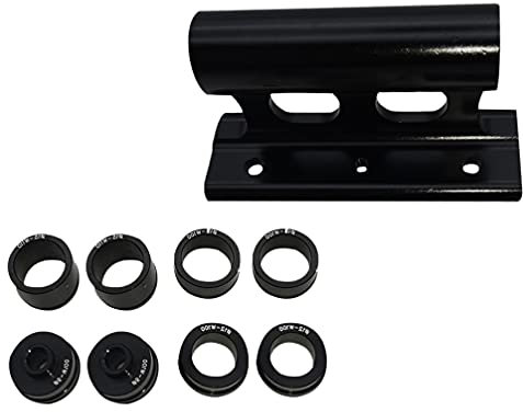 BESPORTBLE Bike Front Pannier Rack Quick Release Fork Mount for Iron Bike Block Garage Rack