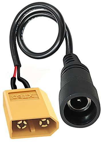 Seilylanka Connecteur de Conversion DC5.5x2.1 9 modèles différents de connecteur d'adaptateur de Charge de Batterie de Scooter de vélo électrique Prise 3P (CD-XT60)