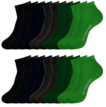 ONE STRANGE ROCK Quarter Socken Kurzsocken Herren Damen 5, 10, 15, 20, 30 Paar