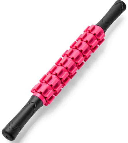 ZanLLW Muscle Roller Stick, Muscle Roller, Liposuction Massage Roller for Lymphdrainage Massage Stick for Relief Muscle Soreness, Trigger Points, Help Exercise Runner Legs, Back Recovery