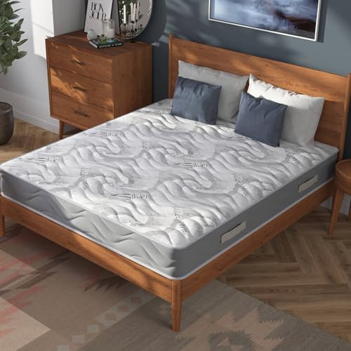 Talamo Italia - Ercole-Einzelmatratze, Trioform-Memory-Foam-Matratze, ergonomische Matratze, milbenhemmende und hypoallergene Matratze, 100% Made in Italy, 80 x 200 x 25 cm