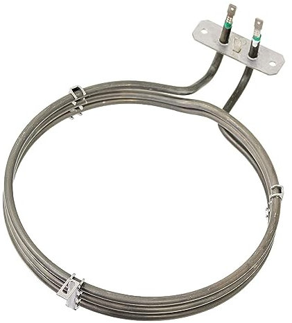 SPARES2GO 3 Turn Round Heater Heating Element compatible with Rangemaster 55 90 110 Classic Fan Oven Cooker (2500w)