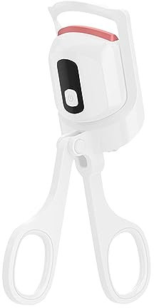 Wimpernzange,Wiederaufladbarer Wimpernzange mit Temperaturkontrolle und LCD-Display - Augen-Make-up-Tool, für Unternehmen, Zuhause, Reisen und Dating Jextou