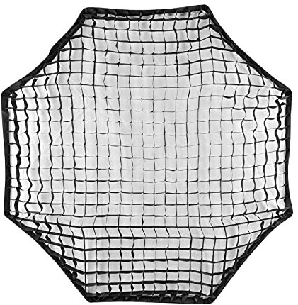 Andoer 140 cm/55 pollici Fotografia Ottagono Softbox Griglia Nera A Nido D'ape Griglia Softbox Riflettore Ritratto Prodotti Accessori Fotografici