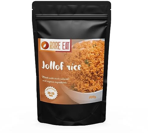 Nigerian Jollof Rice Cook from Frozen in 20 Mins| Medium| Pack of 2