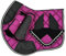 BRIAN AND COMPANY ITALY Glitter Schabracken-Set (Full, Fuchsia)