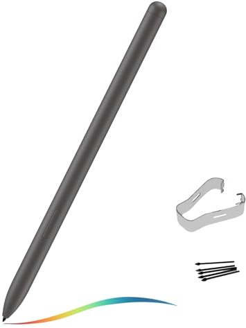 Galaxy Tab S9 FE 5G S Pen sostituzione senza Bluetooth per Samsung Galaxy Tab S9 FE/S9 FE+/S9 FE Plus SM-X510, SM-X516B penna stilo + punte/pennini senza Bluetooth (grigio)