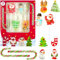 Weihnachts Süßigkeiten, Weihnachts Zuckerstangen Essbar, Weihnachtsmann Süßigkeiten, Süßigkeiten Adventskalender, Einzeln Verpackt