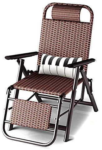WYRMB Liege Liege Liege/Liege/Sonnen liegen/Bett für Garten und Outdoor Camping von Strandkorb für Outdoor,Indoor, Picknick, Angeln Freizeit, Etc.Brown-152X47CM