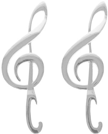 2 Stück Notenschlüssel Flaschenöffner Bieröffner, Musiknote Musiker Geschenke, Bierflaschenöffner in Musiknotenform, Bieröffner Lustig für Männer Vatertag Weihnachten