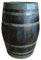 Fassl Baron gebrauchtes Weinfass -Geölt- als Stehtisch, Fassbar oder Gartentisch. D/H=70/95cm- Dekofass 225 Liter aus Eiche Holzfass Fasstisch