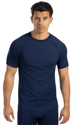 SMILODOX T-Shirt Herren Zeyn, atmungsaktives Sportshirt mit elastischem Material, Rundhalsausschnitt & Raglanärmeln, Trainingsshirt funktional, ideal für Fitness, Alltag, Workout & sportliche Looks