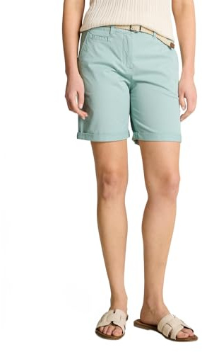 TOM TAILOR Damen 1049980 Bermuda Shorts, 38784-Blue Haze, 40