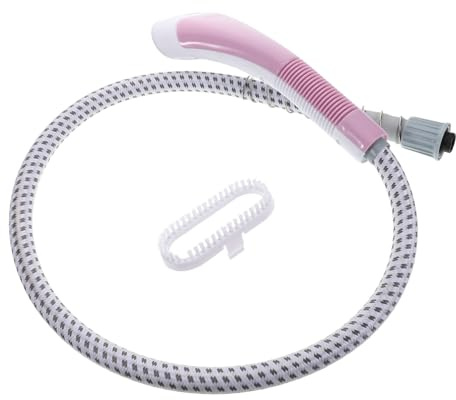 Amosfun Tubo Flessibile per Stiratrice Vapore con Conduzione Termica Efficiente Ricambio Compatibile per Accessori Stiratura Indumenti Tubo Plastica Robusto per Pulizia e Stiratura