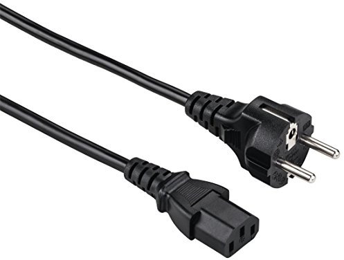 Hama Kaltgeräte-Zuleitung Universal, 1,5 m, Schwarz