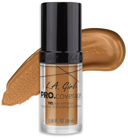 L.A. Girl Pro Coverage Illuminating Foundation - Bronze
