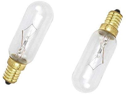 Pack of 2 40W 240V Cooker Hood Bulbs Replacement Universal Small Screw Cap E14