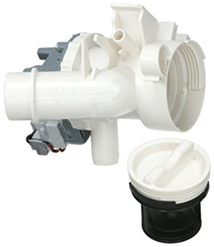 SPARES2GO Complete Drain Pump + Filter Housing Unit for Candy Washing Machine - Fitment List A