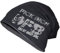 Volkspark Hamburg Streetwear Oversize-Beanie F*** Dich DFB (Dunkelgrau/Grau)