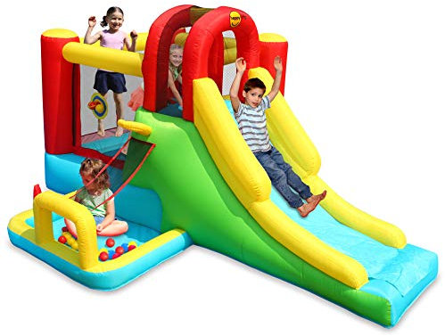 Happy Hop Castillo Hinchable Parque DE Aventuras - 9160N Happy Air