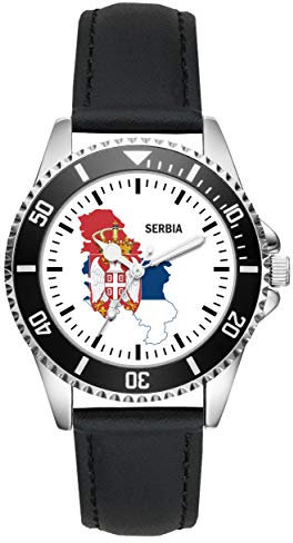 KIESENBERG Geschenk für Serbien Serbia Uhr L-1256